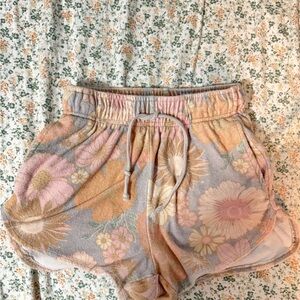 Wild Fable Pastel Floral Athletic Shorts